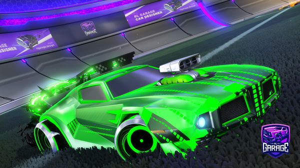 A Rocket League car design from jojo21