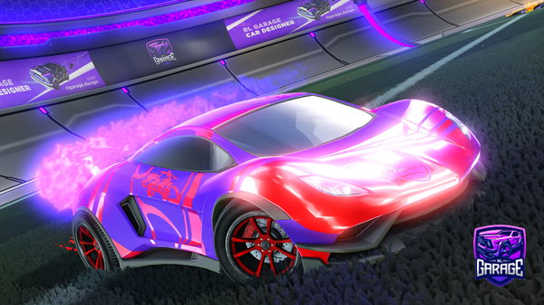 A Rocket League car design from Immfi