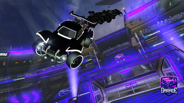 A Rocket League car design from DooWoo