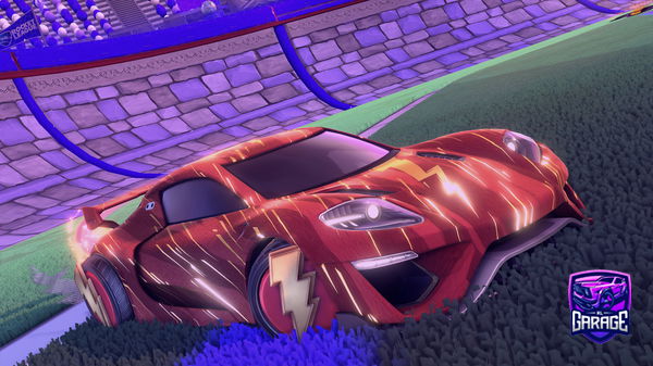 A Rocket League car design from -Goose-