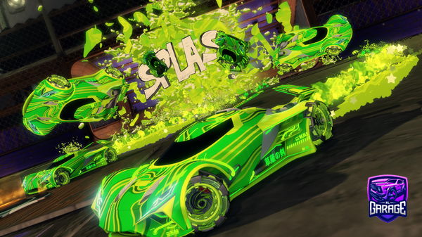 A Rocket League car design from PippyOnYt