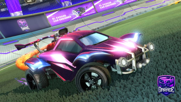 A Rocket League car design from AshyNaruto