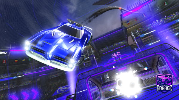 A Rocket League car design from Oseuo