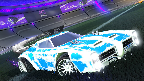 A Rocket League car design from Rivulet