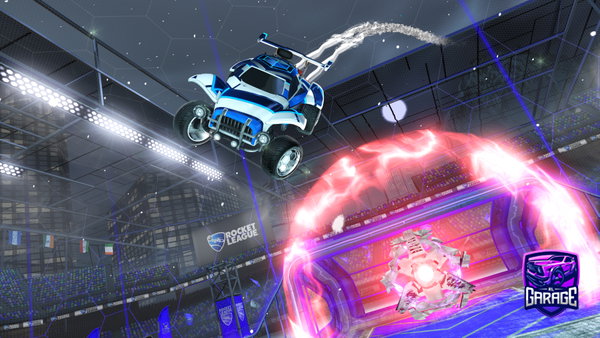A Rocket League car design from zomba_fav