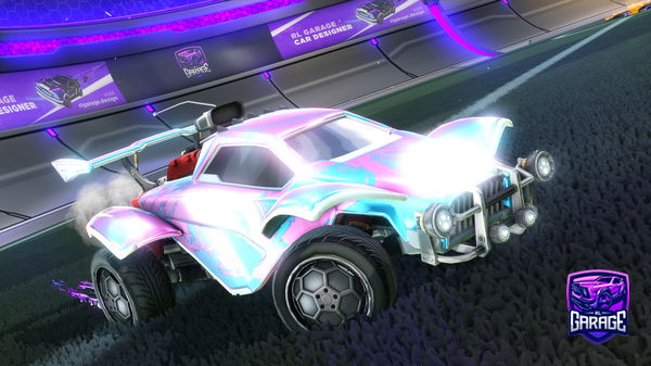 A Rocket League car design from DaMenchaRL
