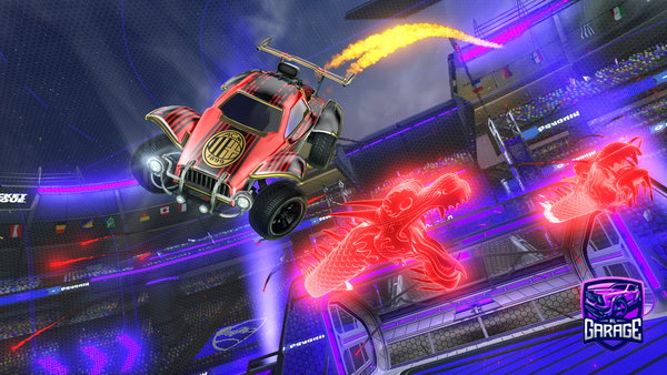 A Rocket League car design from Binksy