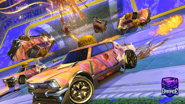 A Rocket League car design from Chugarson