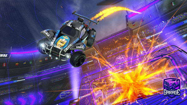 A Rocket League car design from Rocket_man_lore