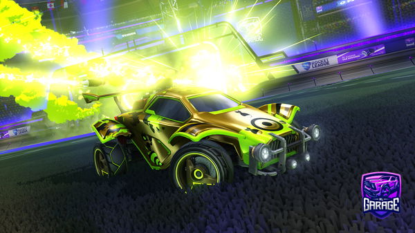 A Rocket League car design from JulGlezL