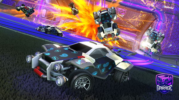 A Rocket League car design from HalfSent