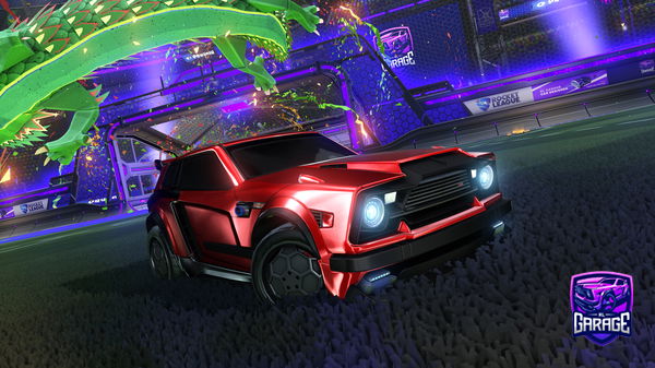 A Rocket League car design from NetfishHun