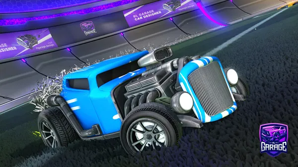 A Rocket League car design from Darker603