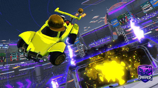 A Rocket League car design from splaashii