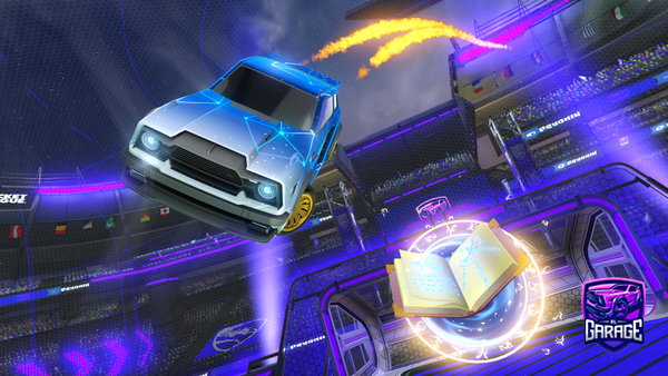 A Rocket League car design from KamNoIq