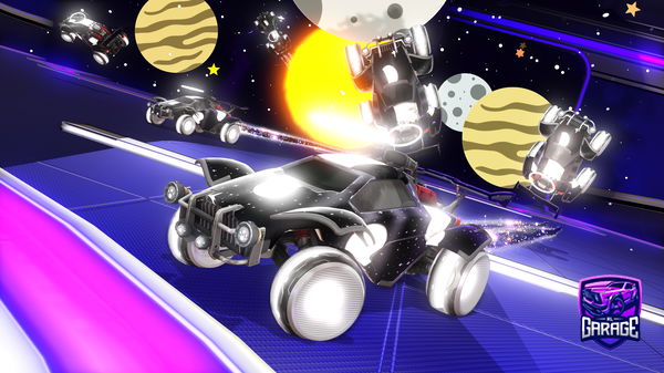 A Rocket League car design from FiXX_GOLDEN