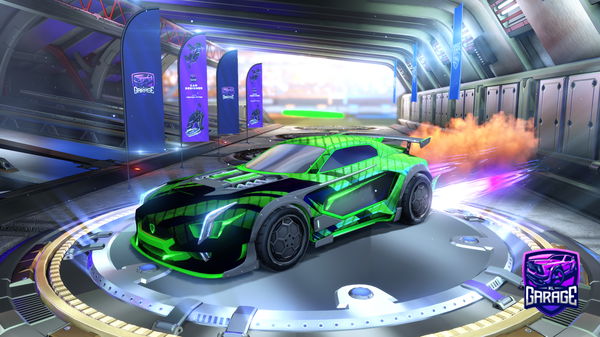 A Rocket League car design from Aleco911