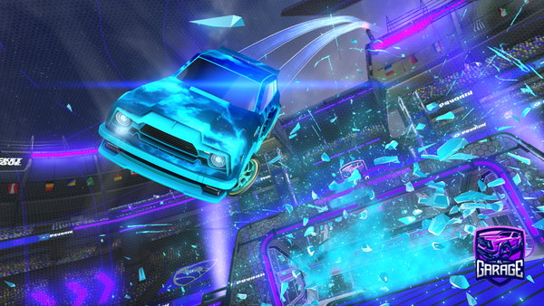 A Rocket League car design from SmugExige