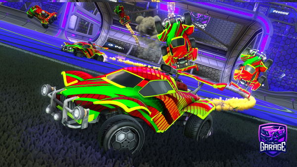 A Rocket League car design from PipoMartje