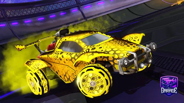 A Rocket League car design from GeckoM4n_Yt