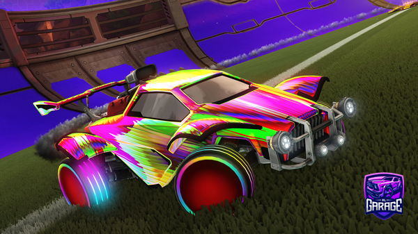 A Rocket League car design from Azpxcts