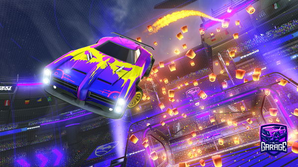 A Rocket League car design from Evdr11