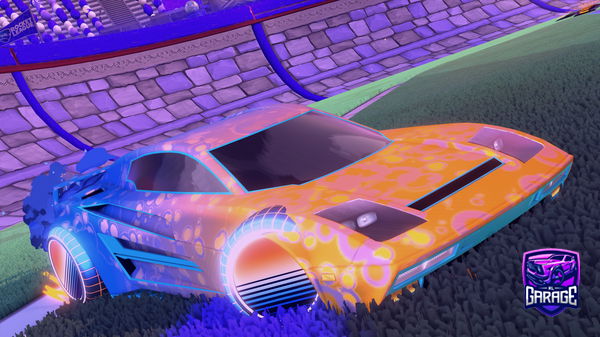 A Rocket League car design from izaiahwizz