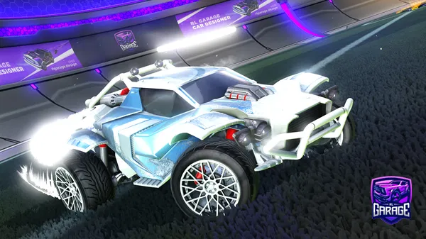 A Rocket League car design from BucketHead20833
