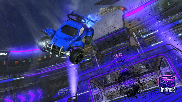 A Rocket League car design from Hxyd