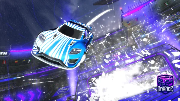 A Rocket League car design from Unagami