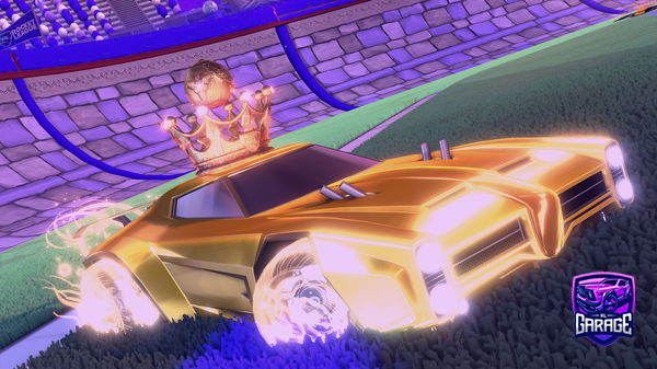 A Rocket League car design from nixusnight