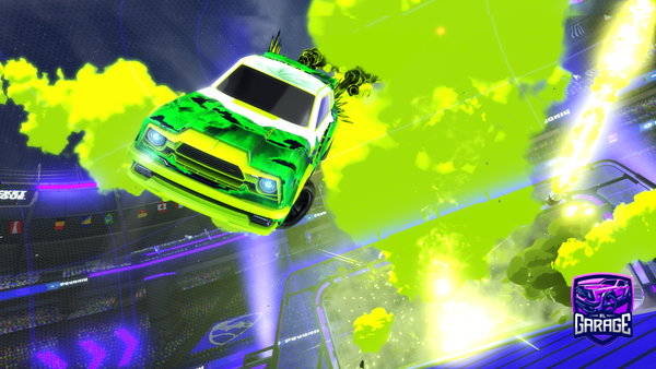 A Rocket League car design from amazifens123
