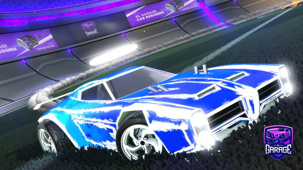 A Rocket League car design from milesdestroysyou