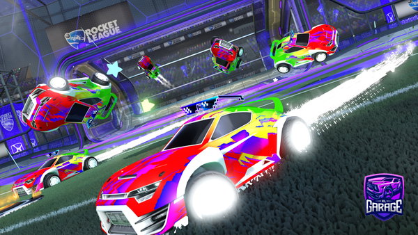 A Rocket League car design from Cracko_YT_