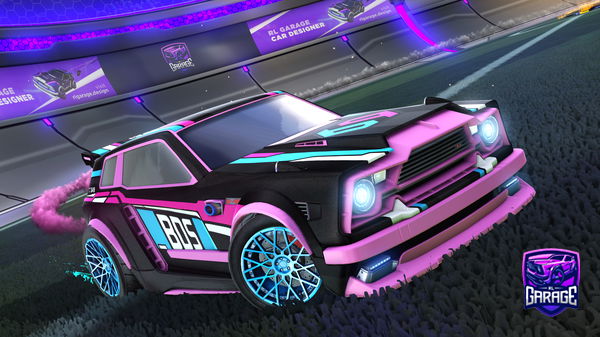 A Rocket League car design from freeze_master4