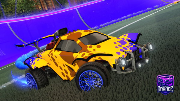 A Rocket League car design from Nixk301