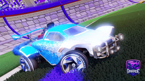 A Rocket League car design from RigSter09