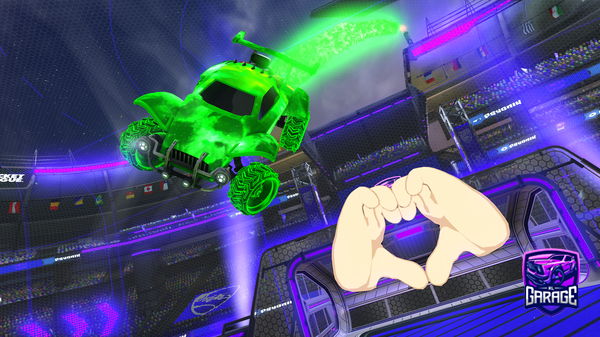 A Rocket League car design from AIR_S1RIKE