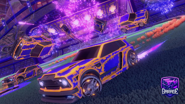 A Rocket League car design from Daan09
