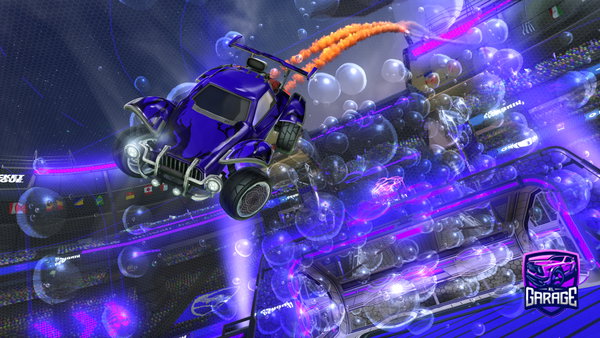 A Rocket League car design from Cap0bara