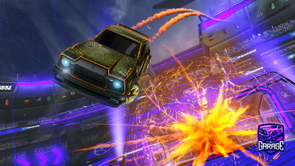 A Rocket League car design from Germzzz