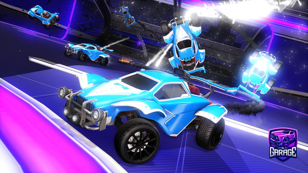 A Rocket League car design from Nunc