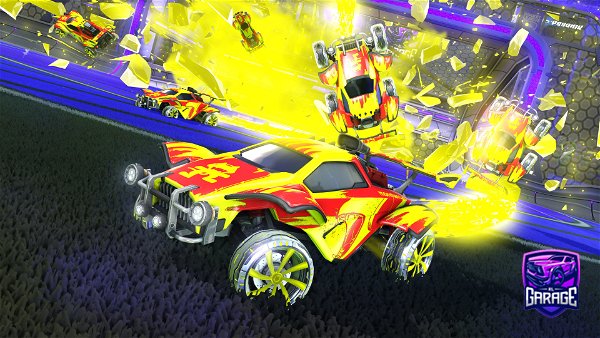 A Rocket League car design from My_finish_is_tw_octane