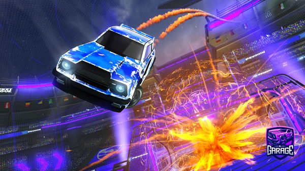 A Rocket League car design from Mister_Domates