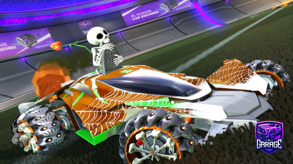 A Rocket League car design from Vtr_Mr