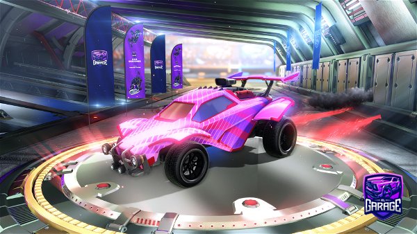 A Rocket League car design from Glupo24