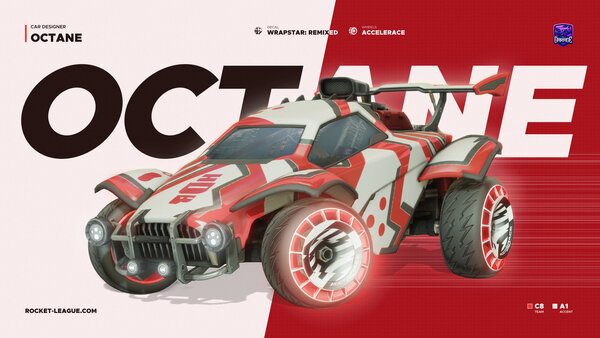 A Rocket League car design from T-Crafter