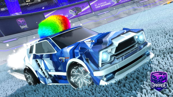 A Rocket League car design from kStormk