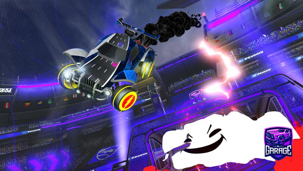 A Rocket League car design from Deskastao