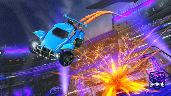 A Rocket League car design from valkyraeRL